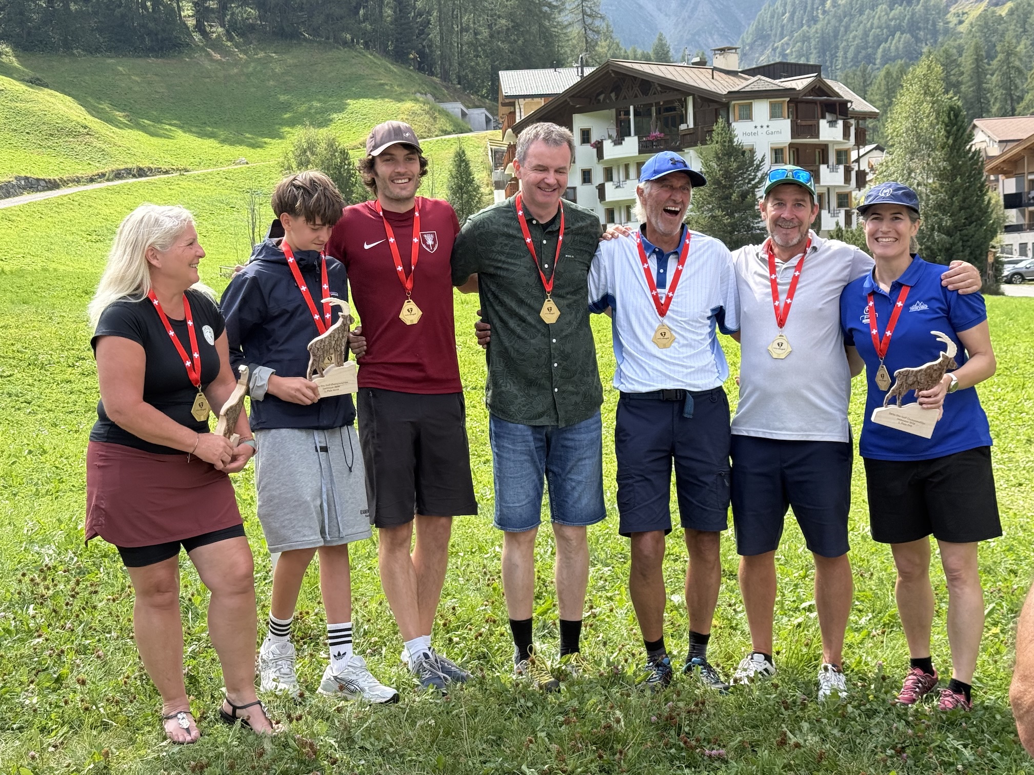 Medaille Gewinner